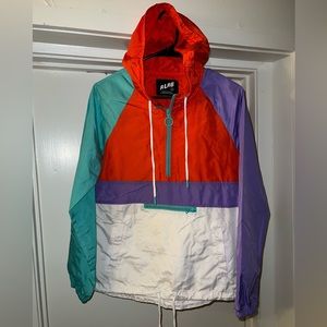 A-Lab wind breaker hooded pullover